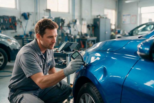 Reparar el coche con el seguro